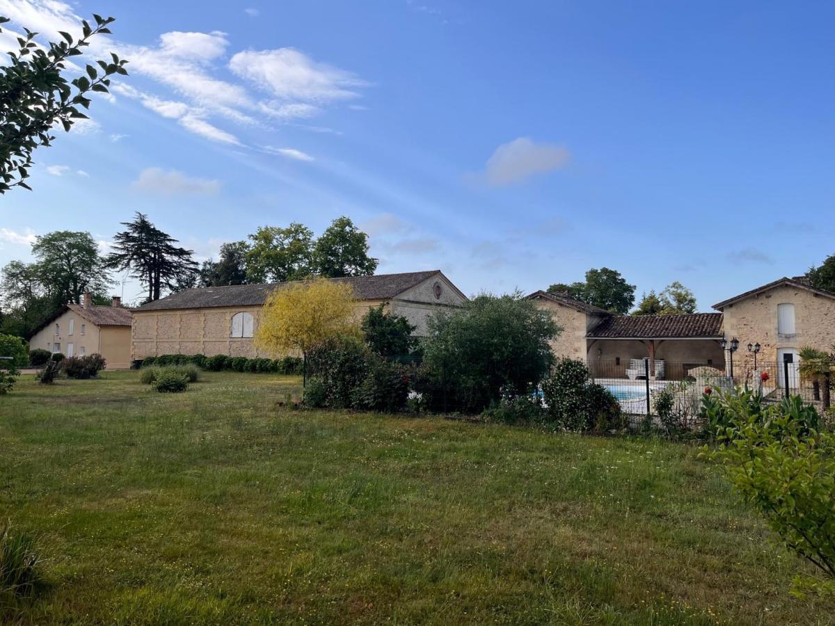 Ancien Chai Renove Dans Un Parc Clos De 3 Hectares Lamothe-Montravel ภายนอก รูปภาพ